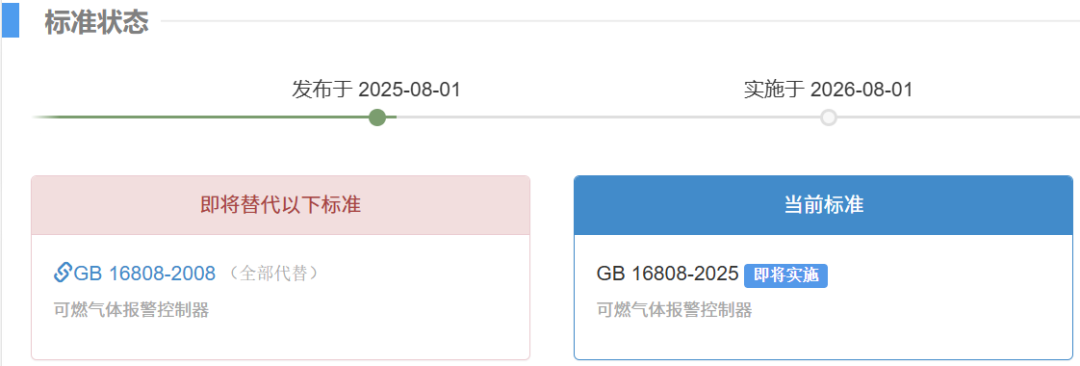 行业新闻|可燃气体报警控制器新标解读